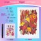 Large Bulk Dried Pressed Flowers & Leaves for Crafts – Natural Autumn Leaf Set for Resin Art, Scrapbooking, Phone Cases, Nail Art, Cake & Candle Decorating Supplies (50+ Pcs Mixed Colors)